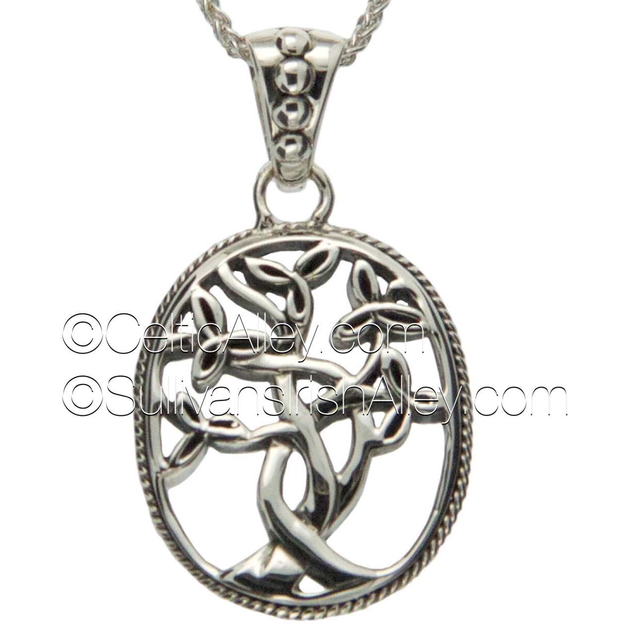 Sterling Silver Celtic Tree of Life Necklace | FashionJunkie4Life