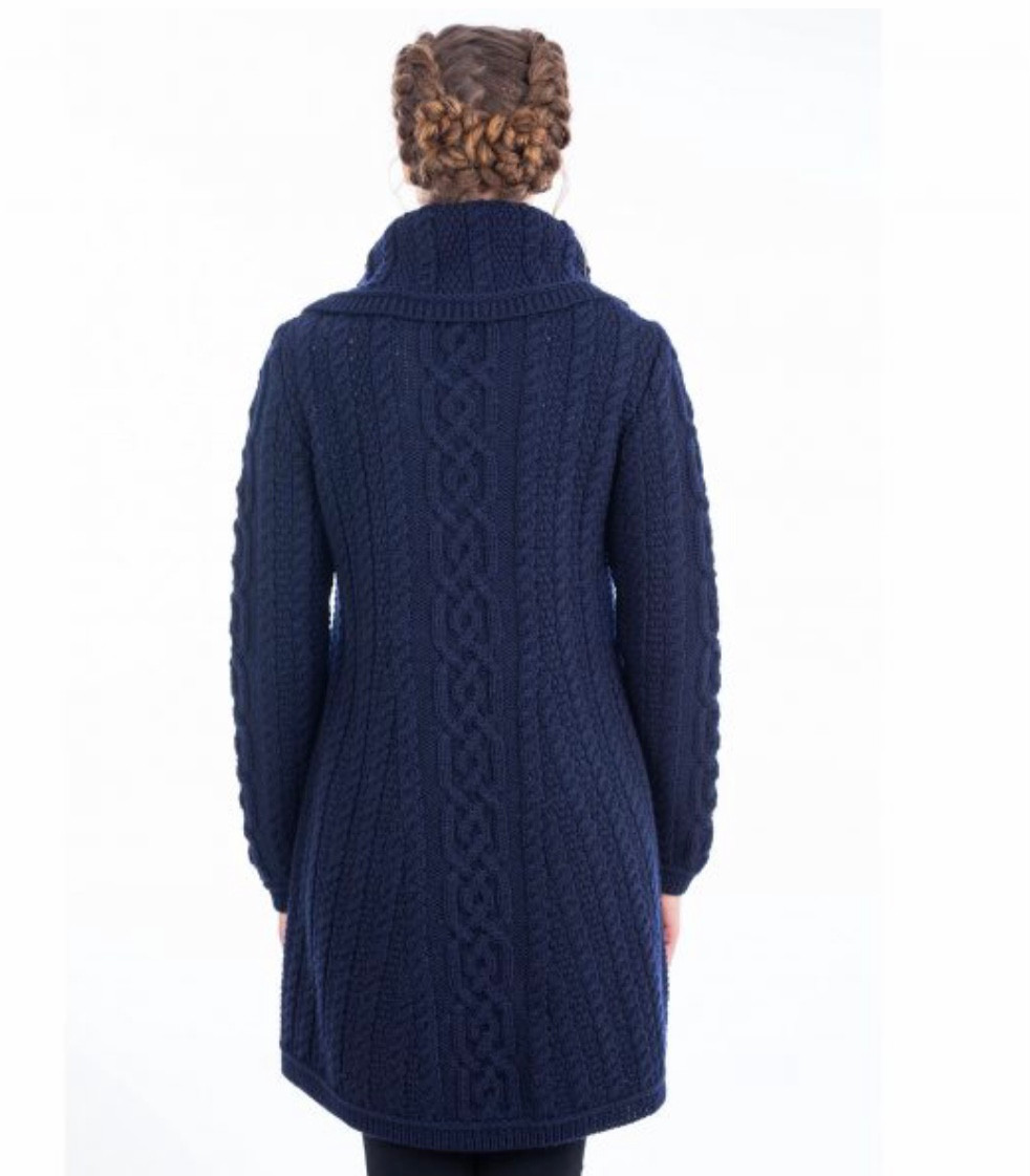 four button sweater