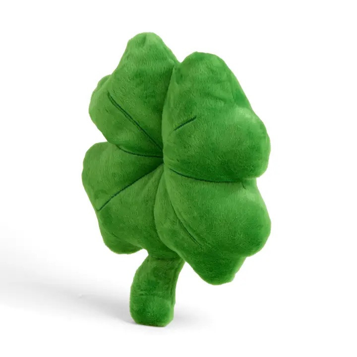 Large 13” Plush Clover Shamrock Microwaveable Warmies® With Real
