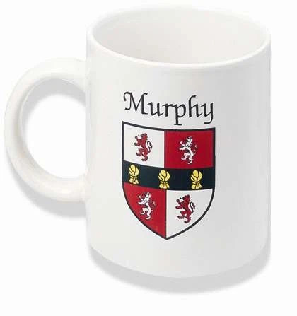 Irish Coat-of-Arms Mug in White