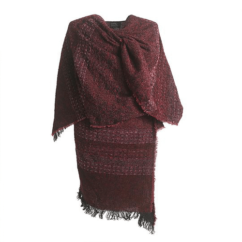 Celtic Ruana in Celtic Pink Made in Ireland Celtic Ruana in Celtic Pink Made in Ireland