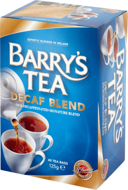 Barry's Tea Decaffeinated 40 Bags 125g (4.4oz)