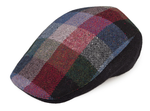Hanna Hats Donegal Tweed Donegal Touring Cap voor heren, XL