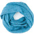 Infinity Scarf Orkney Snood Made by Bill Baber Knitwear in the Color Ocean Blue in Merino WoOl