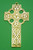 Brass Celtic Cross Flat Small 