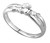 Sterling Silver Claddagh Kiss Ring S2750