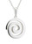 Sterling Silver Spiral Pendant S46361