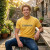 Slainte Tee Shirt In Mustard