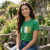 Ireland Flag Tee in Dorm Green