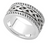 Silver Gents Celtic Knot Band S21048 