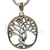 S/S and 18k Gold TREE OF LIFEPendant PPX9003 KEITH JACK (PPX9003)