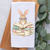 Rabbit and Books Kitchen Towel