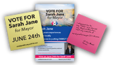 Campaigning with Post-it Notes
