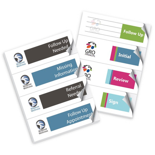 Custom Printed Post-it Note Flags - Stik2it.com