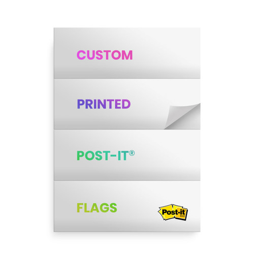 Custom Printed Post-it Note Flags - Stik2it.com