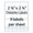 Diskette Labels 2-3/4" x 2-3/4"