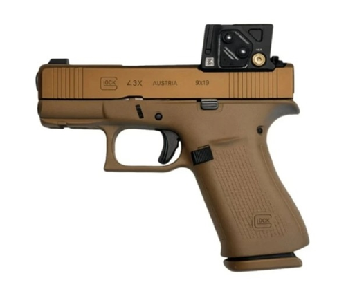 Glock 43X mit COA Coyote
