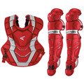 Easton Elite X Intermediate NOCSAE Baseball Catcher's Gear Bundle