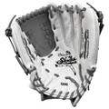 Shoeless Jane Professional 12 Inch 1200FPBW Fastpitch Softball Glove - White/Grey