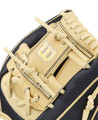 Wilson 2026 A2000 Classic Pedroia Fit Black/Blonde 11.5 Inch DP15 Baseball Glove