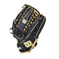 Wilson 2026 A2000 Classic SuperSkin Black/Blonde 12.75 Inch OT7 Baseball Glove