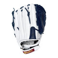 Shoeless Jane Professional 12.5 Inch 1250FPBW Fastpitch Softball Glove - White/Navy