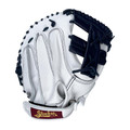 Shoeless Jane Professional 34 Inch 3400FPCM Fastpitch Catcher's Mitt - White/Navy