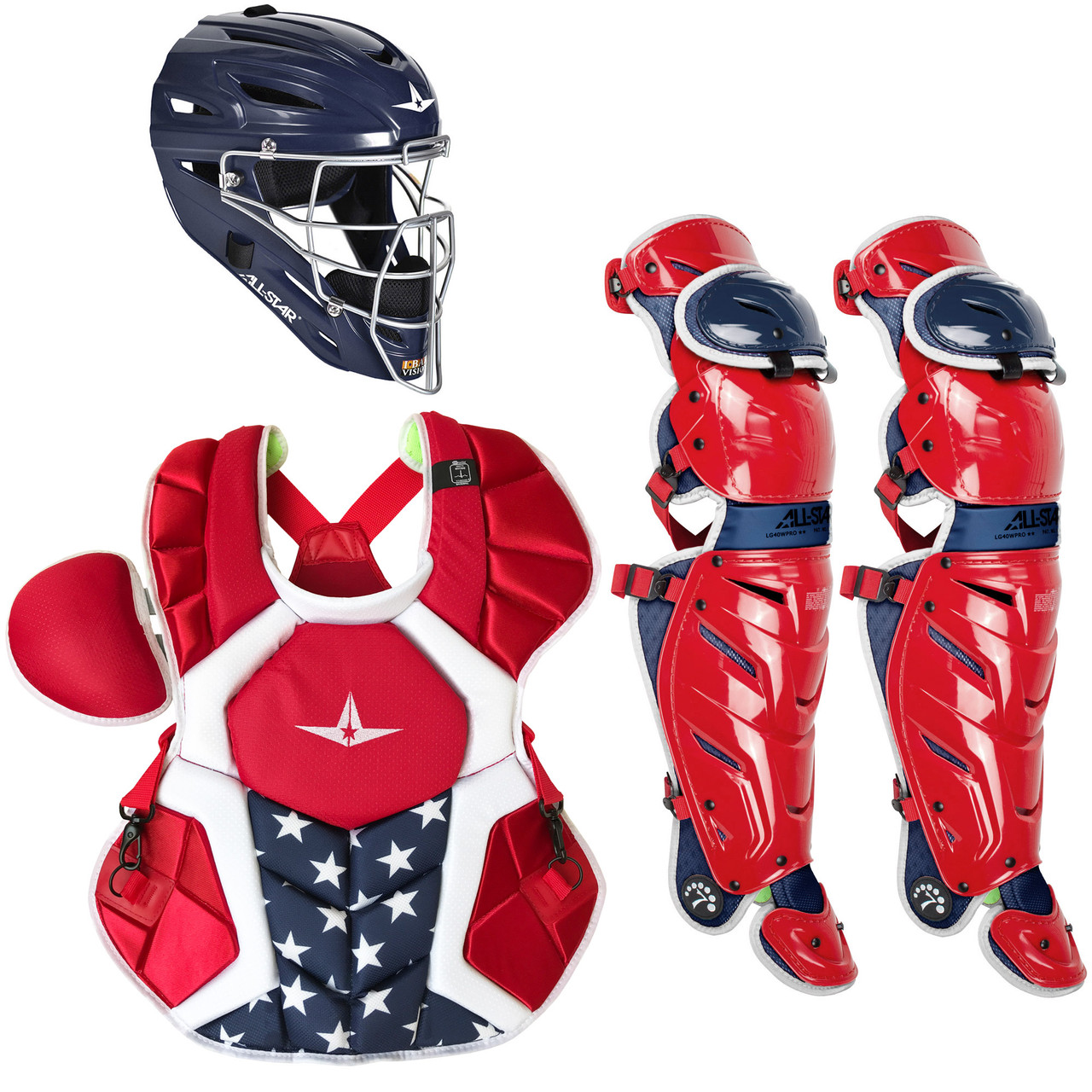 all star usa catchers gear