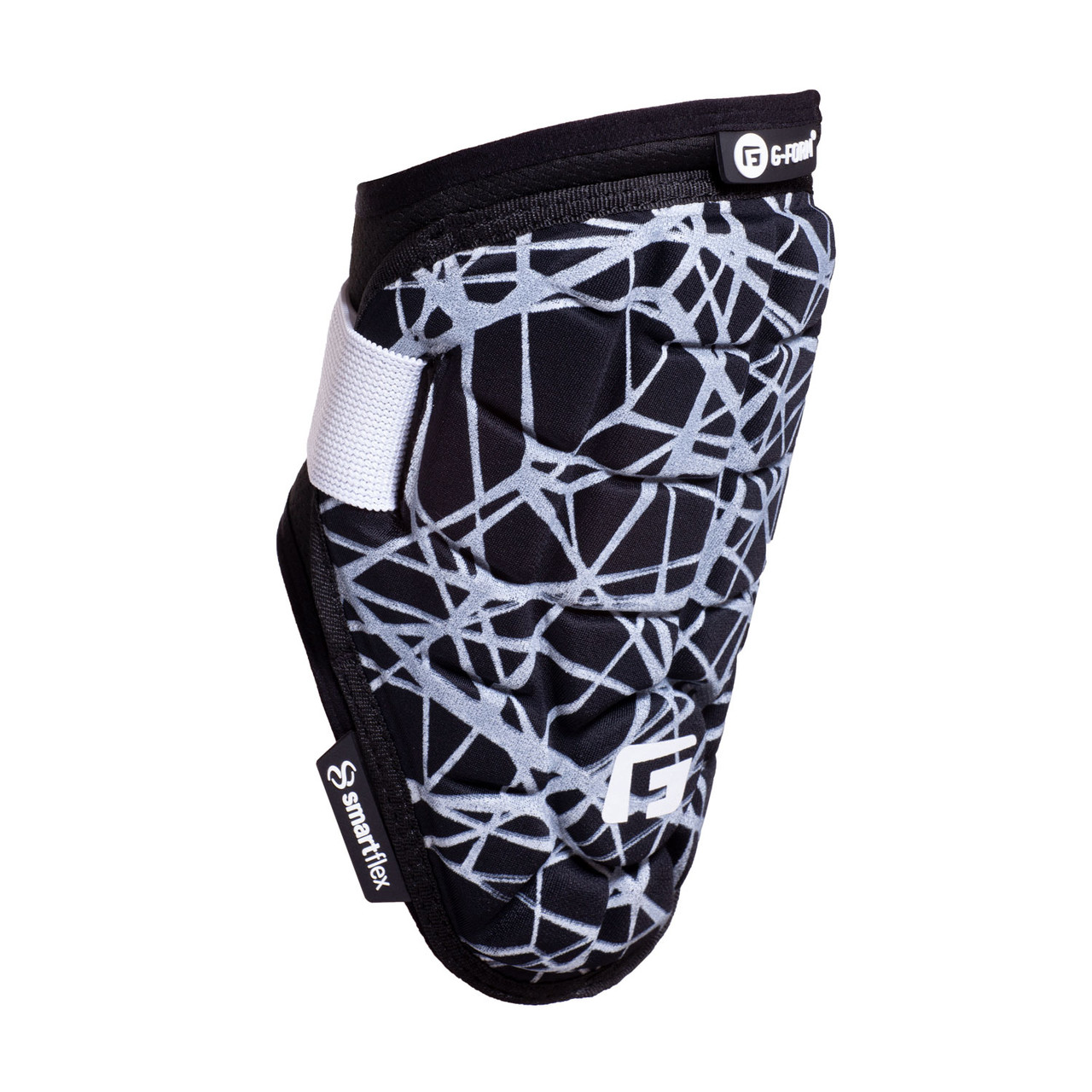 G-Form Elite Speed Coudière de batteur de baseball - Coudière de baseball à profil bas avec sangles ajustables - Noir, Adulte S/M