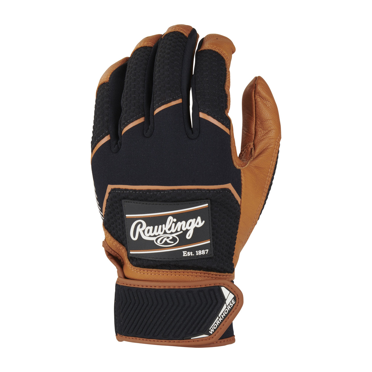 Rawlings Adult Workhorse Baseball/Softball Batting Gloves