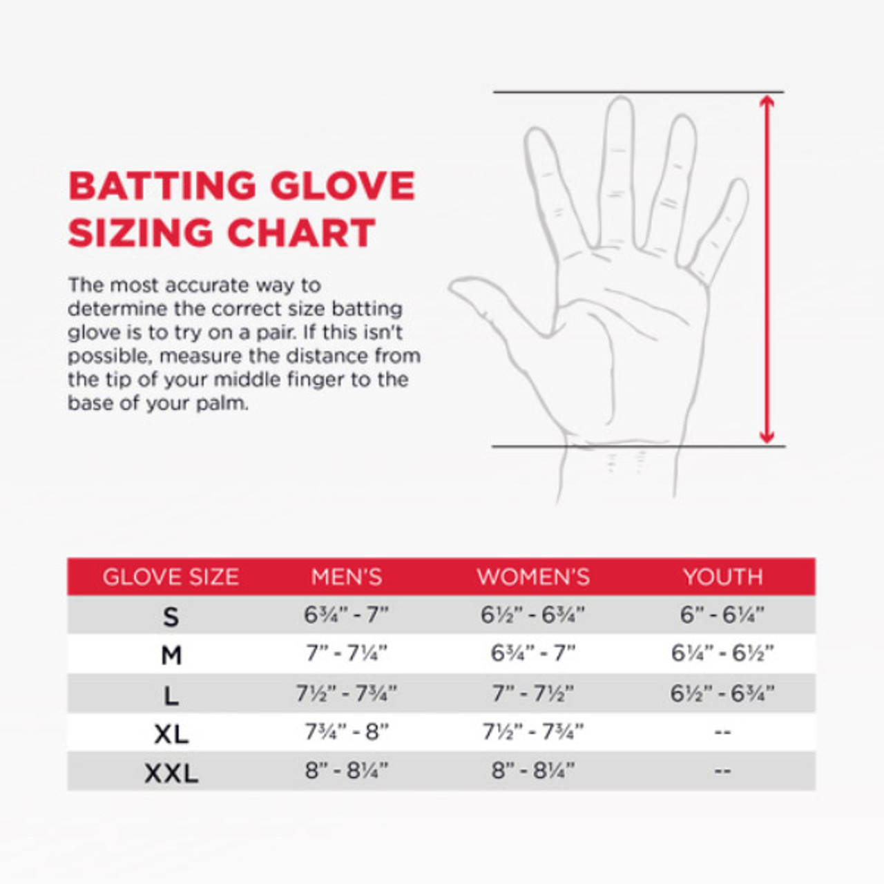 Men's Marucci Luxe Baseball Batting Gloves