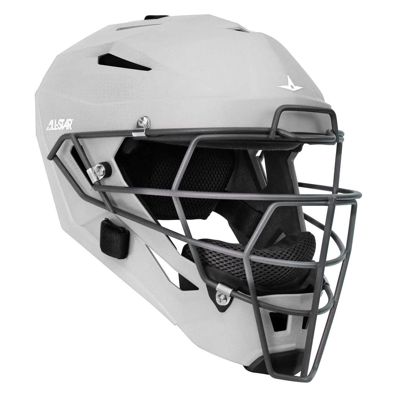 AllStar MVP5 Matte Youth Baseball Catcher's Helmet