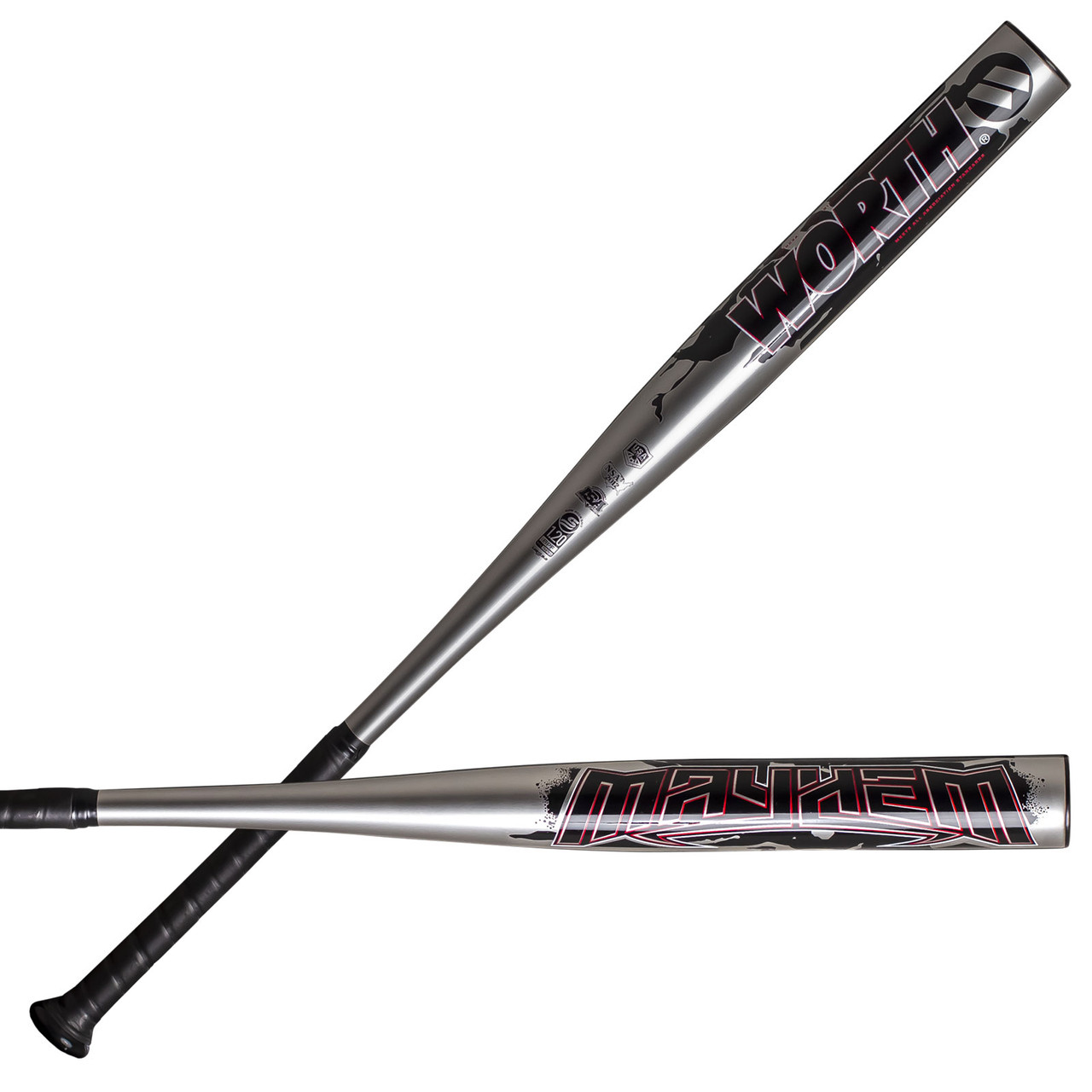 Worth Mayhem Balanced Composite Slowpitch Bat - Equipment & Gear