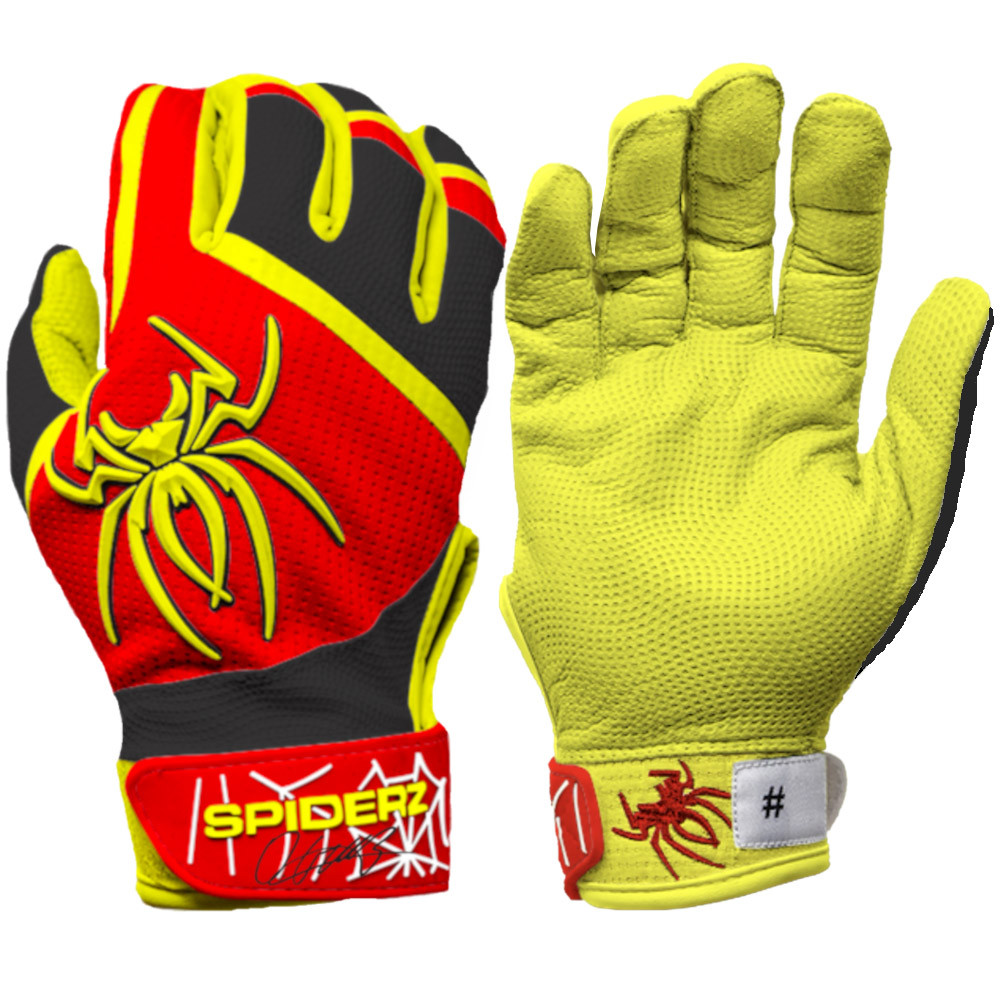 Spiderz 2023 PRO Oneil Cruz Adult Baseball/Softball Batting Gloves