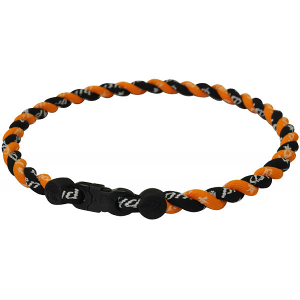 Collier Titane PHITEN TORNADO 18 Blanc, Neuf Sous Boîte #099201