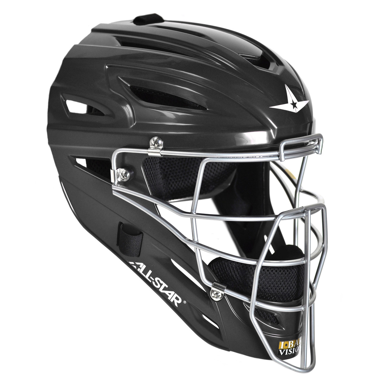 All-Star System 7 FM4000 Traditional Facemask, Black