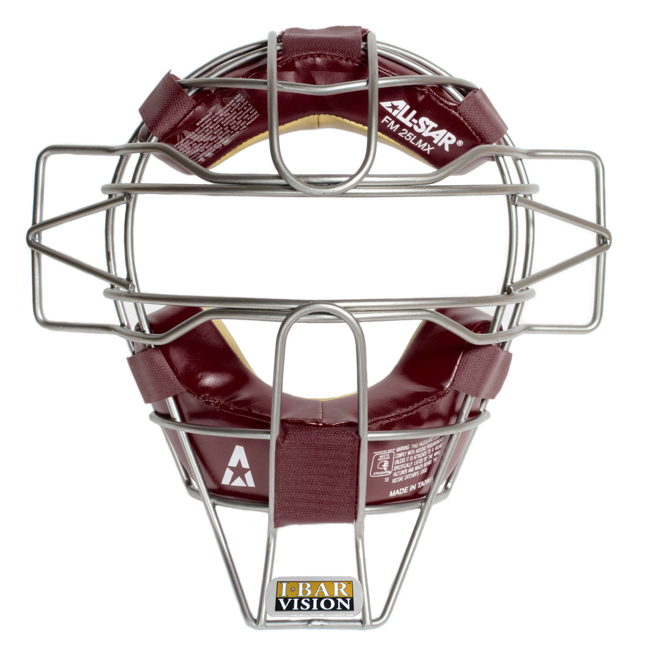 AllStar Hollow Steel FM25 LMX Traditional Baseball Catcher's Mask