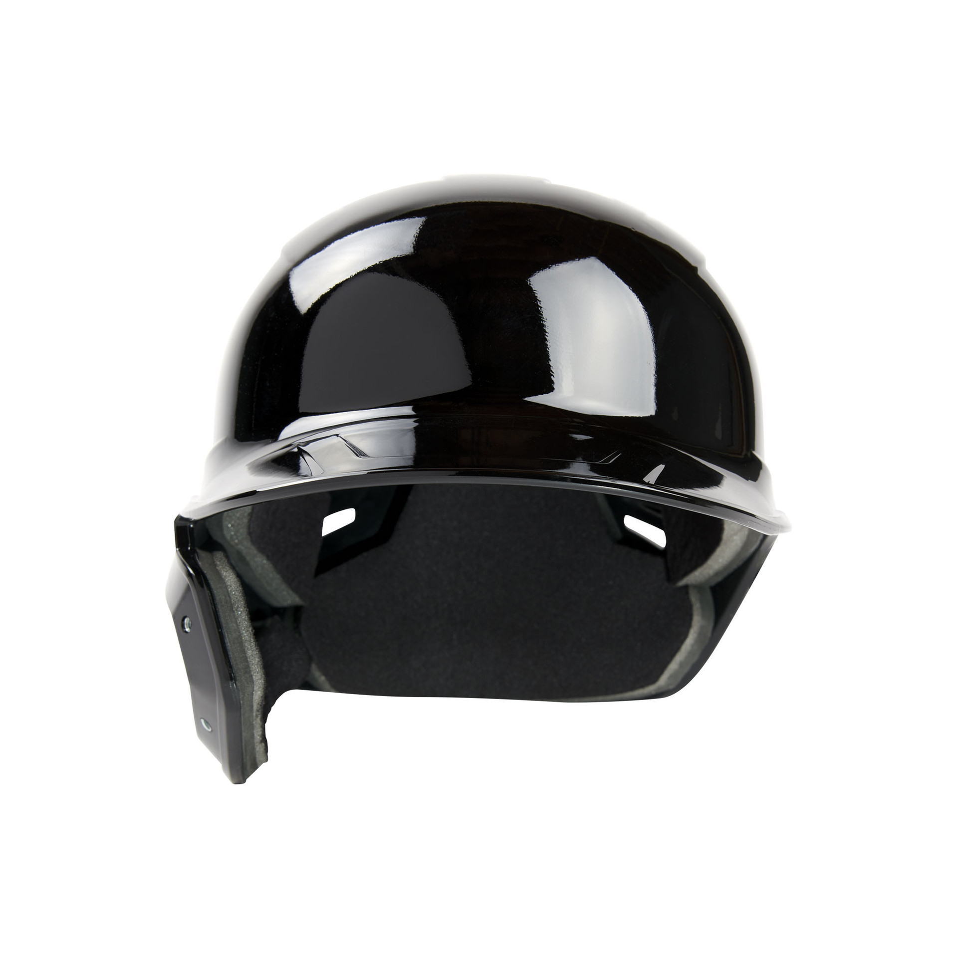 Rawlings Mach Casque de batteur de baseball à oreille unique, batteur droitier, adulte, taille M, noir