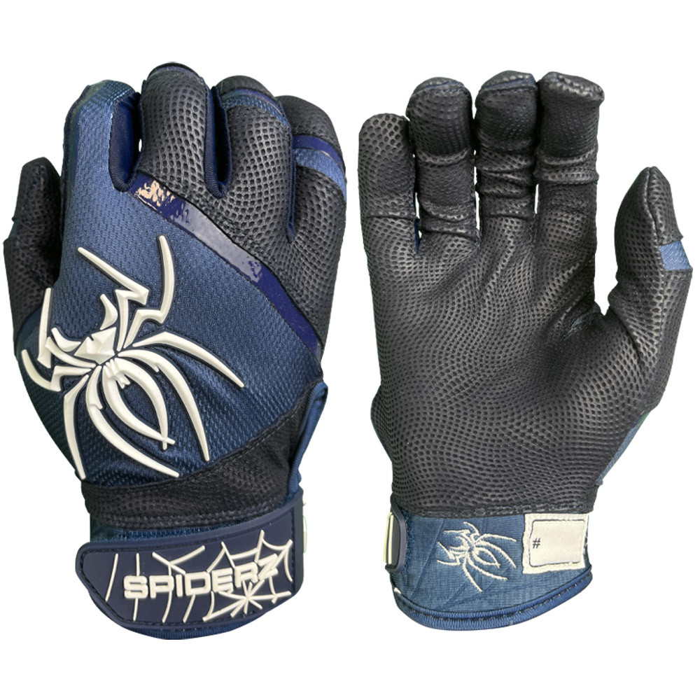 Spiderz Gant coulissant pour baseball/softball, adulte, bleu marine