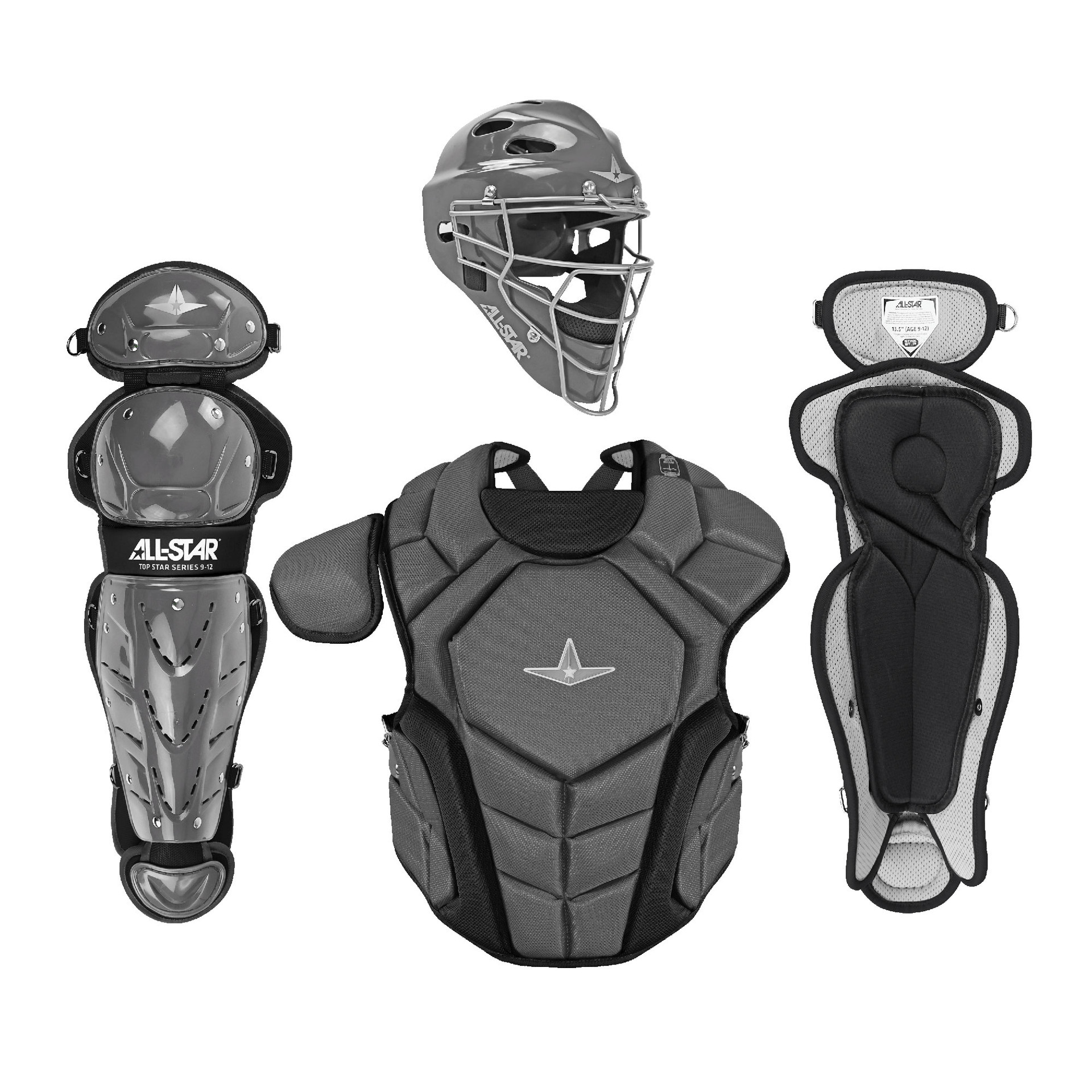 All-Star Top Star Youth 7-9 Baseball Catcher's Package