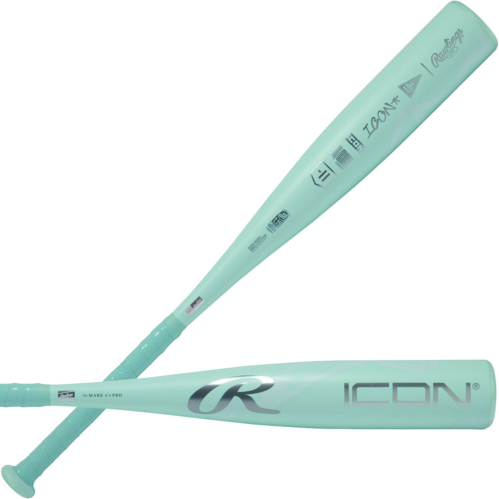 Baseball League Bat Rawlings Icon USA Youth Baseball Bat | 28-inch