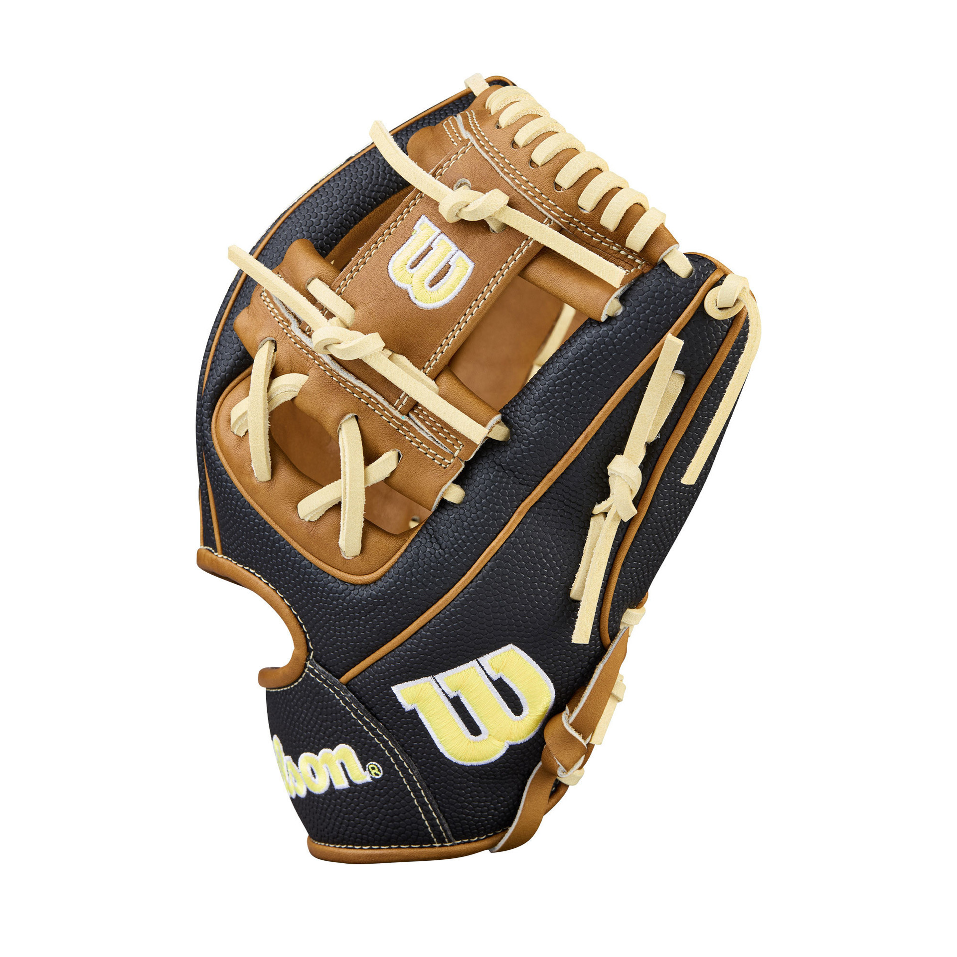 Wilson 2026 A2000 Classic SuperSkin Black/Tan 11.75 Inch 1975