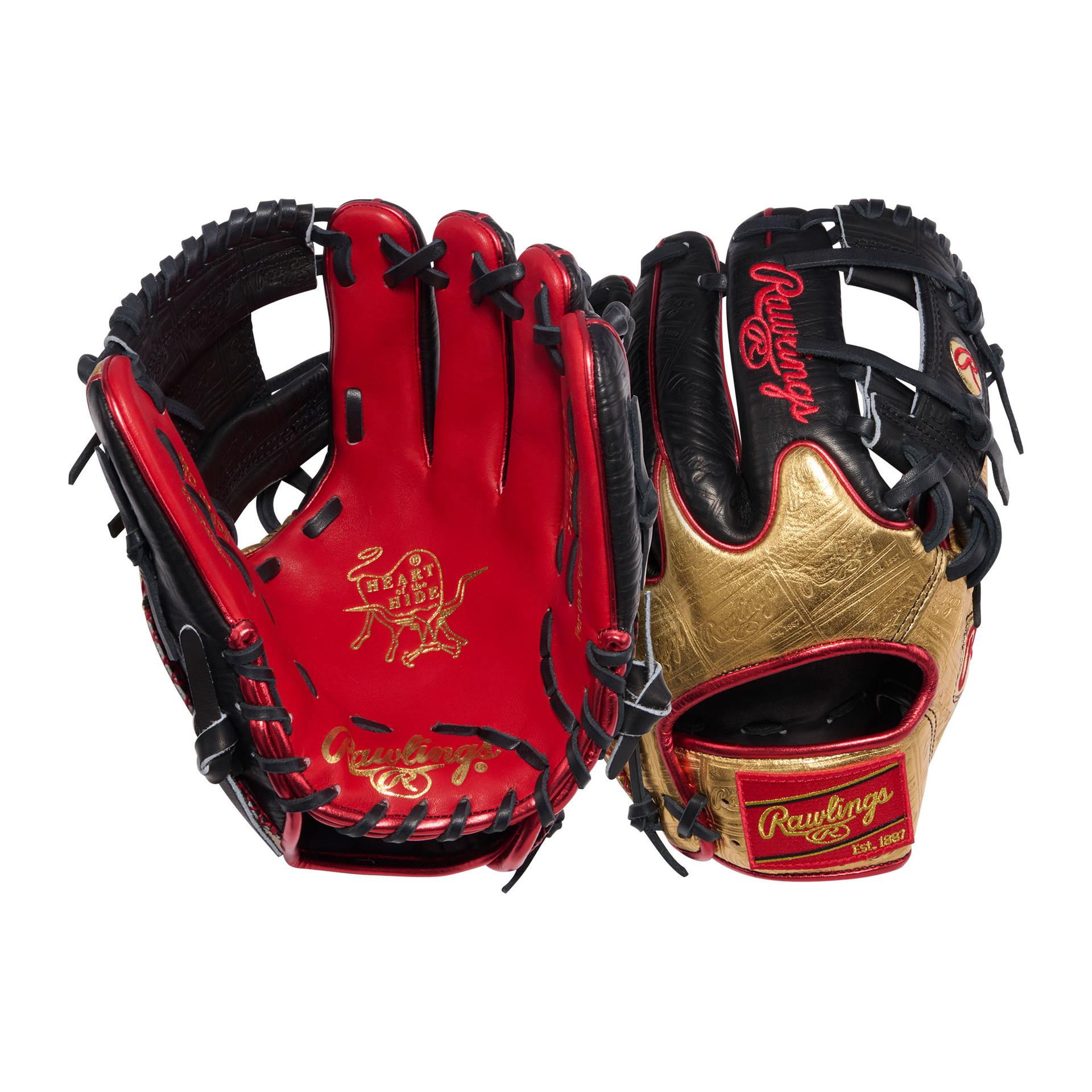 j*n様 Rawlings ゴールドグローブ 硬式グローブメイドインＵＳＡサーク Rawlings Heart of the Hide June 2026 RGGC 11.5 Inch PRO-GOLDYX
