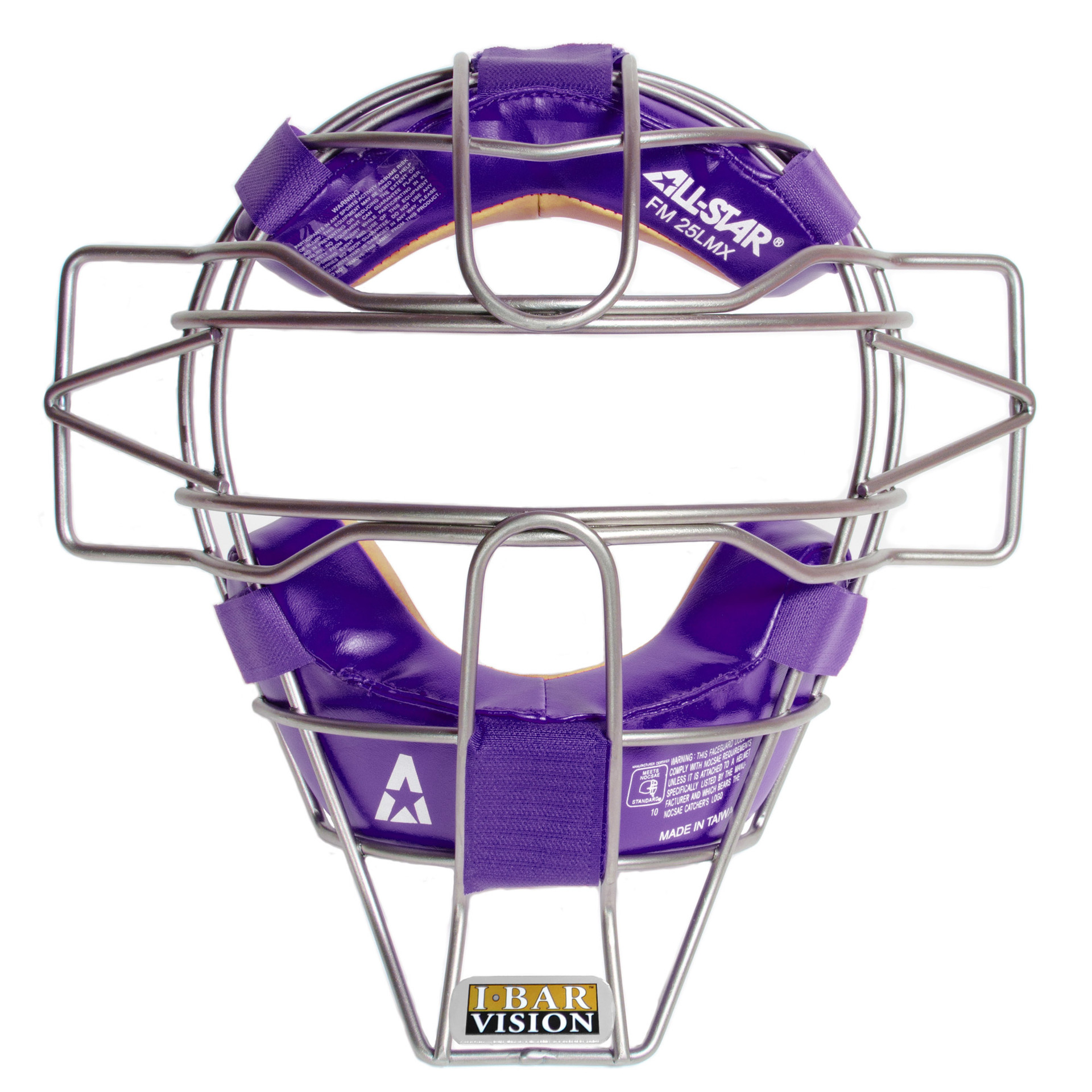 Masque Facial Catcher All-Star FM25LMX - Baseball, Vert Foncé, Adulte, Modèle De Démonstration