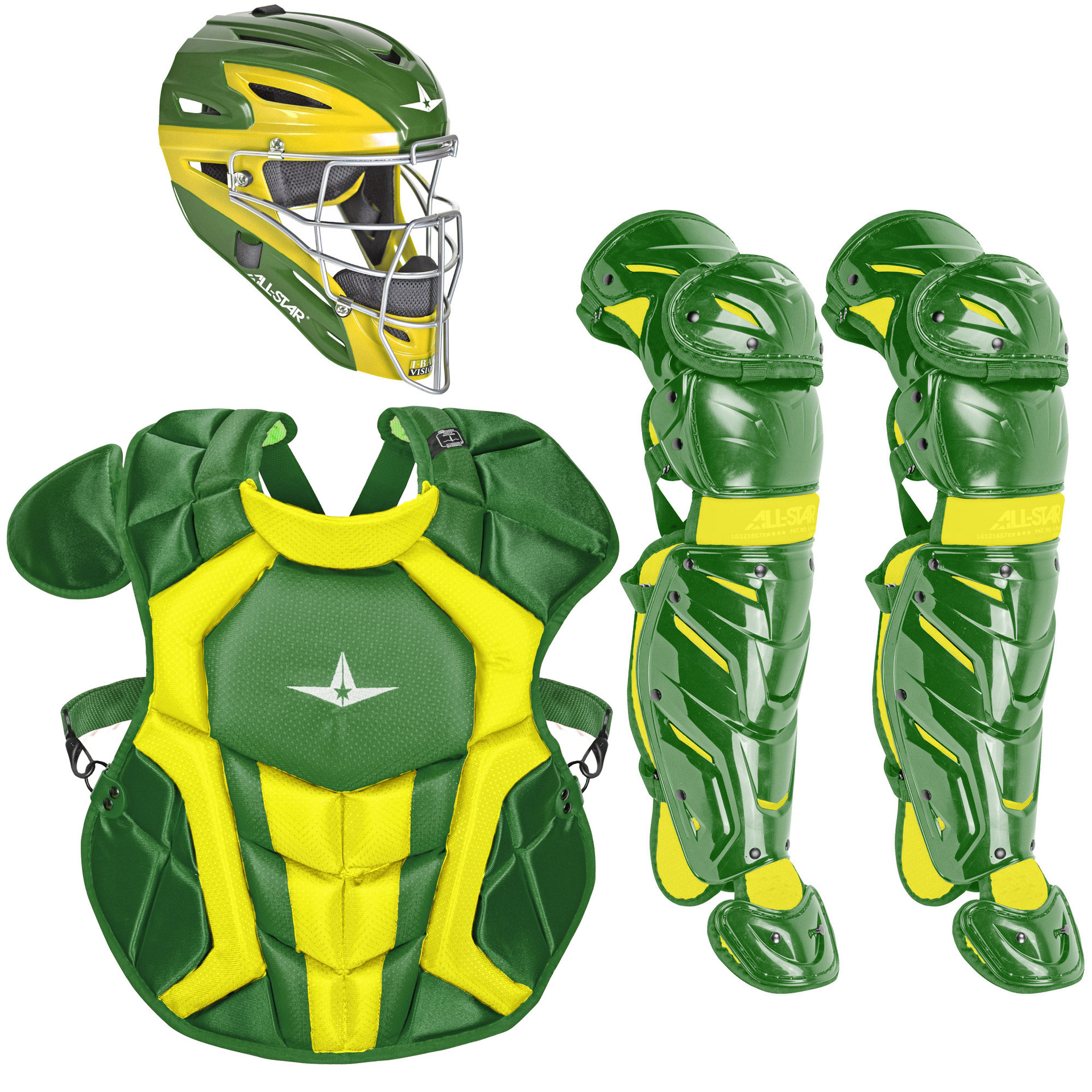All-Star System7 Axis Travel Team NOCSAE Youth Catcher's Package
