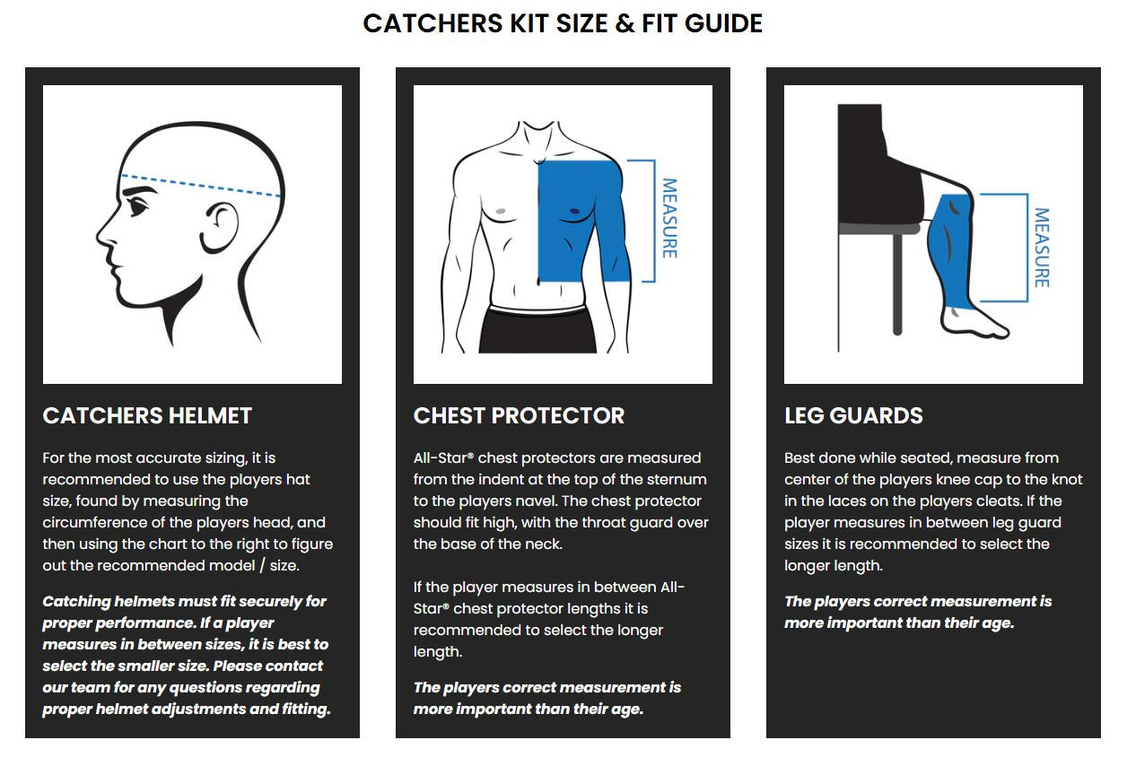 All-Star System7 Axis Travel Team NOCSAE Youth Catcher's Package