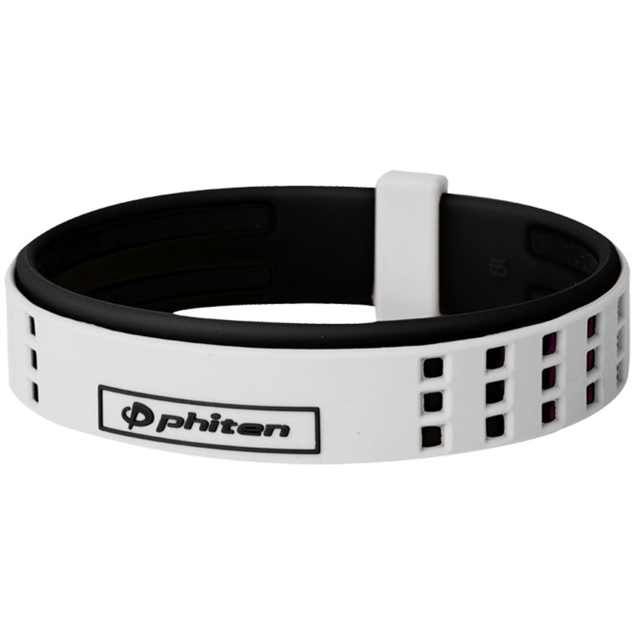 Phiten DUO S-Pro Silicone Titanium Bracelet - BPAthletics.com