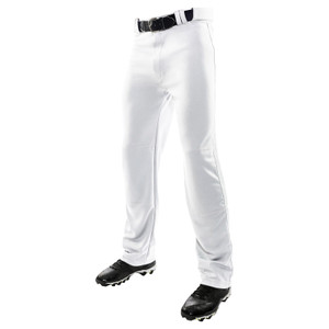 Champro Men's Triple Crown Pinstripe Grey/Black Baseball Pants L
