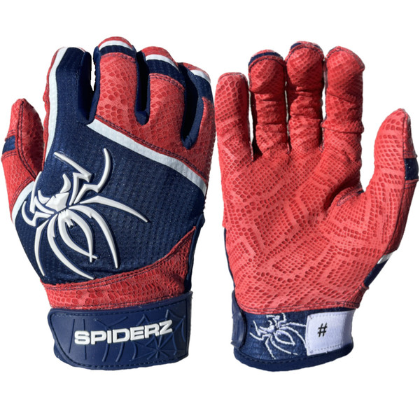 Spiderz 2024 PRO Adult Baseball/Softball Batting Gloves