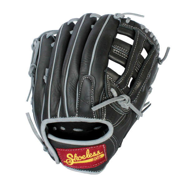 Shoeless Joe Double Play 11.5 Inch BK-GY1150HWR Baseball Glove - Black/Grey